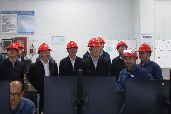 市政協(xié)副主席、應急管理局局長李華桂帶隊到公司調(diào)研